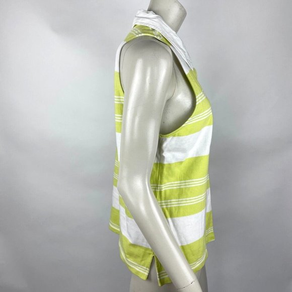 Anthropologie Maeve Maeve‎ Rigby Polo Tank Women L Collared Sleeveless Shirt - Picture 4 of 12